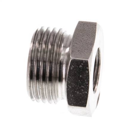 G 1/8'' x G 3/8'' F/M Stainless steel Reducing Ring 40 Bar