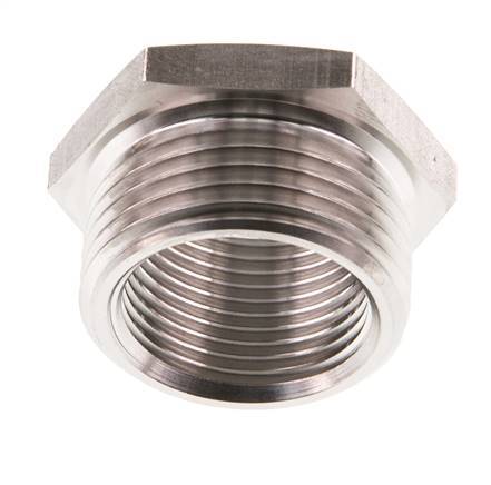G 3/4'' x G 1'' F/M Stainless steel Reducing Ring 40 Bar