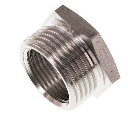 G 3/4'' x G 1'' F/M Stainless steel Reducing Ring 40 Bar