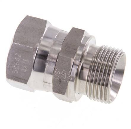 G 3/4'' F/M Stainless steel Reducing Adapter 175 Bar - Hydraulic