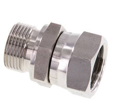 G 3/4'' F/M Stainless steel Reducing Adapter 175 Bar - Hydraulic