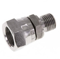 G 3/8'' x G 1/4'' F/M Stainless steel Reducing Adapter 350 Bar - Hydraulic