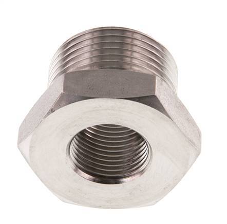 G 3/8'' x G 3/4'' F/M Stainless steel Reducing Ring 40 Bar