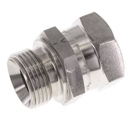 G 1'' F/M Stainless steel Reducing Adapter 150 Bar - Hydraulic