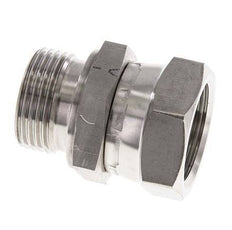 G 1'' F/M Stainless steel Reducing Adapter 150 Bar - Hydraulic