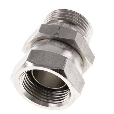 G 1'' F/M Stainless steel Reducing Adapter 150 Bar - Hydraulic