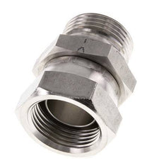 G 1'' F/M Stainless steel Reducing Adapter 150 Bar - Hydraulic