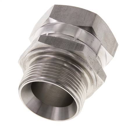 G 1 1/4'' F/M Stainless steel Reducing Adapter 150 Bar - Hydraulic