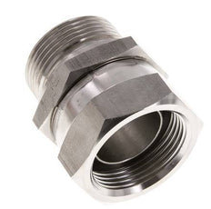 G 1 1/4'' F/M Stainless steel Reducing Adapter 150 Bar - Hydraulic