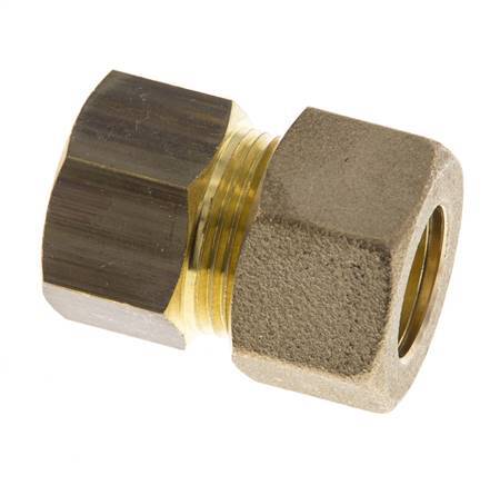 G 1/2'' x 16mm Brass Straight Compression Fitting 76 Bar DIN EN 1254-2