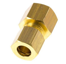 G 1/4'' x 8mm Brass Straight Compression Fitting 135 Bar DIN EN 1254-2 [2 Pieces]