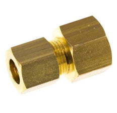 G 1/4'' x 8mm Brass Straight Compression Fitting 135 Bar DIN EN 1254-2 [2 Pieces]
