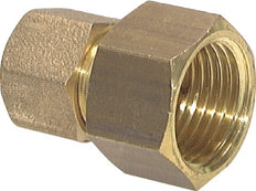 G 1/4'' x 8mm Brass Straight Compression Fitting 135 Bar DIN EN 1254-2 [2 Pieces]