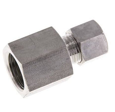 G 1/2'' x 10L Stainless steel Straight Compression Fitting 315 Bar DIN 2353