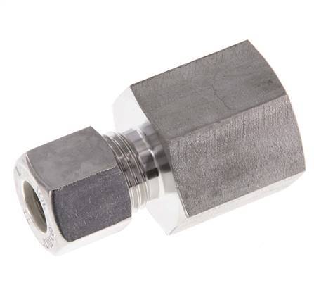 G 1/2'' x 10L Stainless steel Straight Compression Fitting 315 Bar DIN 2353
