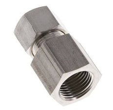 G 1/2'' x 12S Stainless steel Straight Compression Fitting 630 Bar DIN 2353