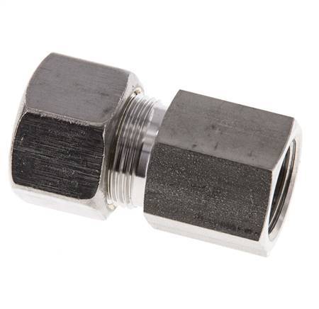 G 1/2'' x 16S Stainless steel Straight Compression Fitting 400 Bar DIN 2353