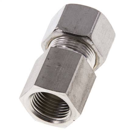 G 1/2'' x 16S Stainless steel Straight Compression Fitting 400 Bar DIN 2353