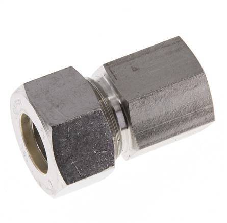 G 1/2'' x 18L Stainless steel Straight Compression Fitting 315 Bar DIN 2353