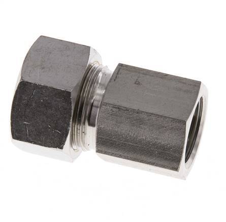 G 1/2'' x 18L Stainless steel Straight Compression Fitting 315 Bar DIN 2353