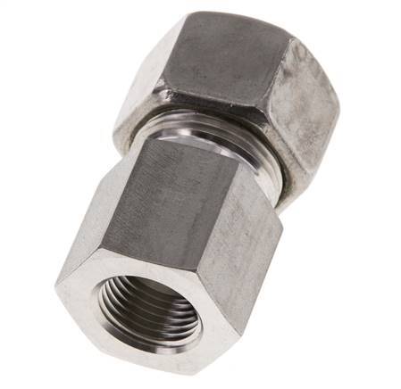 G 1/2'' x 20S Stainless steel Straight Compression Fitting 400 Bar DIN 2353