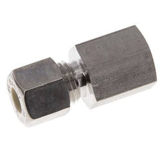 G 1/4'' x 8L Stainless steel Straight Compression Fitting 315 Bar DIN 2353