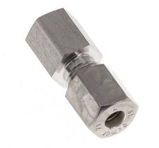 G 1/8'' x 6L Stainless steel Straight Compression Fitting 315 Bar DIN 2353