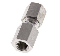 G 1/8'' x 6L Stainless steel Straight Compression Fitting 315 Bar DIN 2353