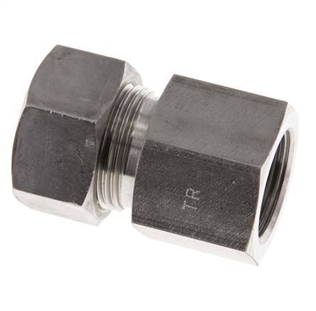 G 3/4'' x 22L Stainless steel Straight Compression Fitting 160 Bar DIN 2353