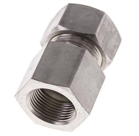 G 3/4'' x 22L Stainless steel Straight Compression Fitting 160 Bar DIN 2353
