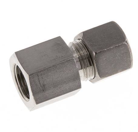 G 3/8'' x 10S Stainless steel Straight Compression Fitting 630 Bar DIN 2353