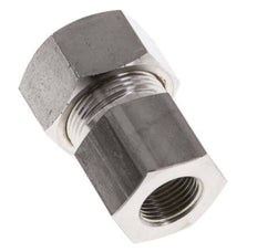 G 3/8'' x 18L Stainless steel Straight Compression Fitting 315 Bar DIN 2353