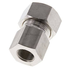 G 3/8'' x 18L Stainless steel Straight Compression Fitting 315 Bar DIN 2353
