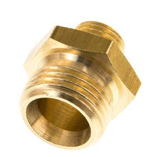 G 1/2'' x G 1/4'' Brass Double Nipple 16 Bar [2 Pieces]
