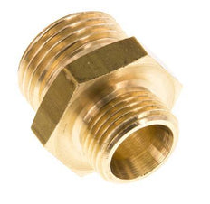 G 1/2'' x G 3/8'' Brass Double Nipple 16 Bar [2 Pieces]