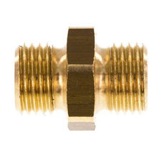 G 1/4'' Brass Double Nipple 16 Bar [5 Pieces]
