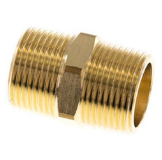 R 3/4'' Brass Double Nipple 16 Bar