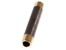 G 3/8'' Brass Double Pipe Nipple 16 Bar DIN 2982 - 100mm