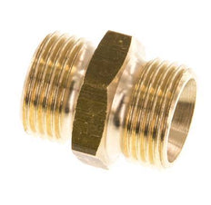 G 3/8'' Brass Double Nipple 16 Bar [5 Pieces]