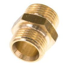 G 3/8'' Brass Double Nipple 16 Bar [5 Pieces]