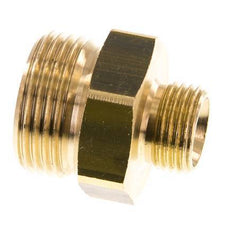 G 1'' x G 1/2'' Brass Double Nipple 16 Bar