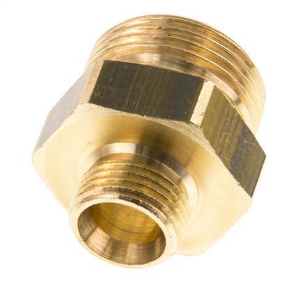 G 1'' x G 1/2'' Brass Double Nipple 16 Bar