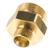 G 1'' x G 1/2'' Brass Double Nipple 16 Bar