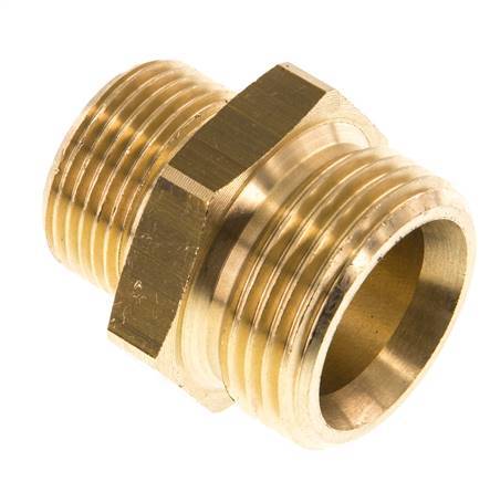 G 1'' x G 3/4'' Brass Double Nipple 16 Bar