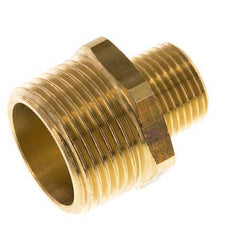 R 1'' x R 1/2'' Brass Double Nipple 16 Bar