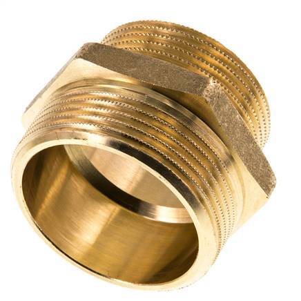 G 1 1/2'' x G 1 1/4'' Brass Double Nipple 16 Bar