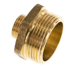 G 1 1/4'' x G 1/2'' Brass Double Nipple 16 Bar