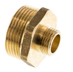 G 1 1/4'' x G 1/2'' Brass Double Nipple 16 Bar