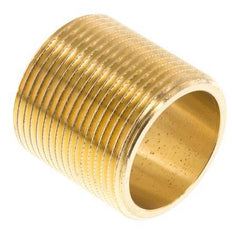 G 1 1/4'' Brass Double Pipe Nipple 16 Bar DIN 2982 - 40mm