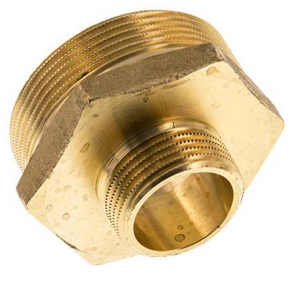 G 2'' x G 1'' Brass Double Nipple 16 Bar